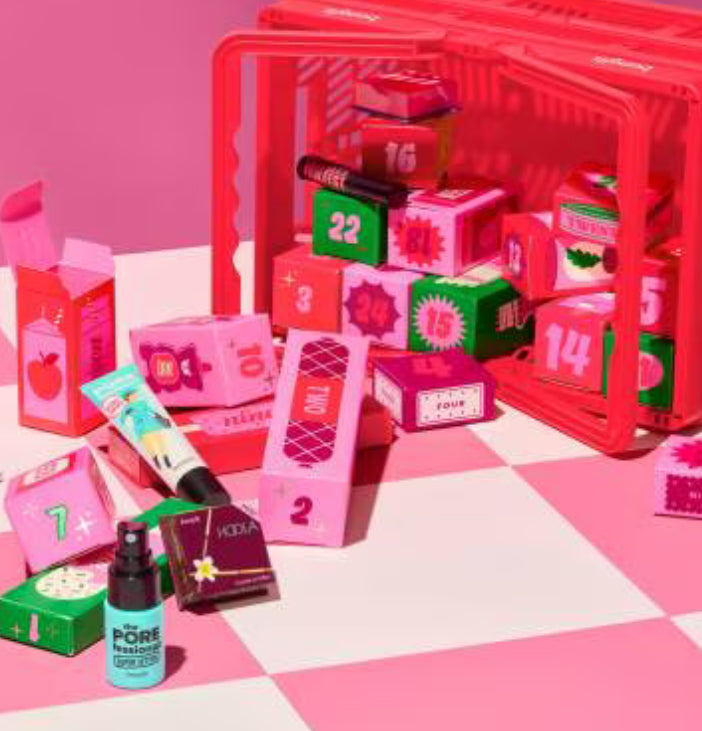 Benefit Cosmetics The Gorgeous Grocer 24 Piece Beauty Advent
Calendar