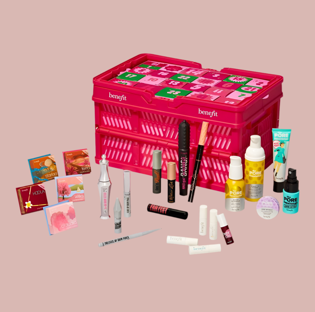 Benefit Cosmetics The Gorgeous Grocer 24 Piece Beauty Advent
Calendar